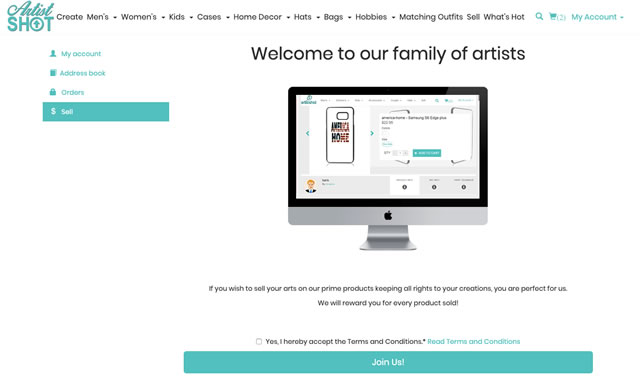 Become a seller - Teevron