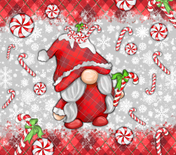 candy cane gnome - MaliasSmallBusiness | Teevron
